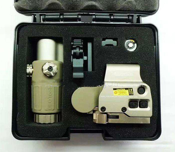 NEW 558 holographic sight 33 G33 Magnifier combo tactical red GR